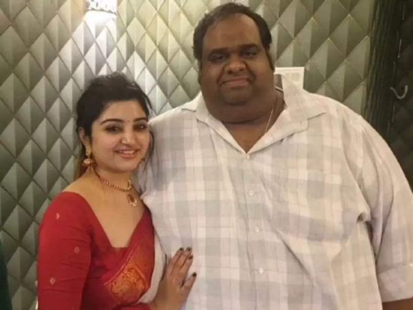 Serial Actress Mahalakshmis husband Ravinder accused of fraud 