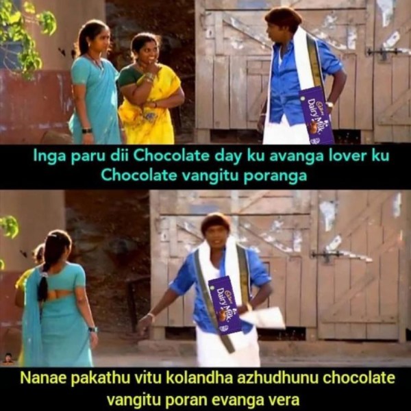 Funny memes collection on chocolate day 09-07-23