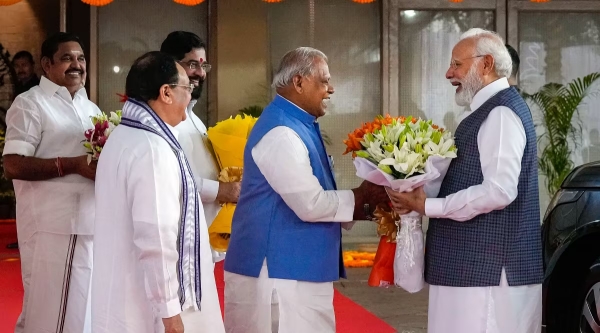 Why ADMK joins NDA alliance? Edappadi Palanisamy explains and praises PM Modi in Delhi 