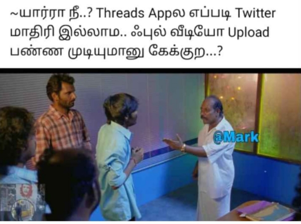 Funny memes collection on threads app