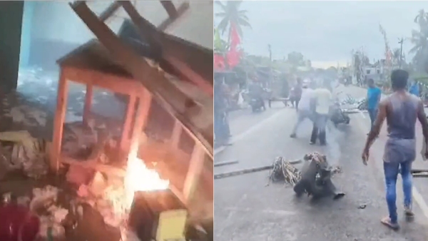  4 Killed today in west bengal in local body election violence 