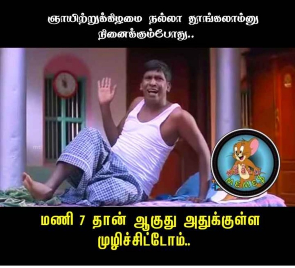 Funny memes collection on sunday routine 09072023