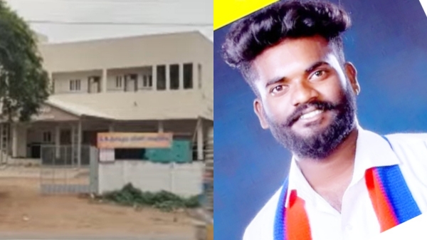 Cuddalore VCK activist threatens marriage hall owner to remove the caste identity in the halls name 