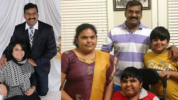 Actor Napoleons son Dhanush has been greeted by many from the hospital on his birthday