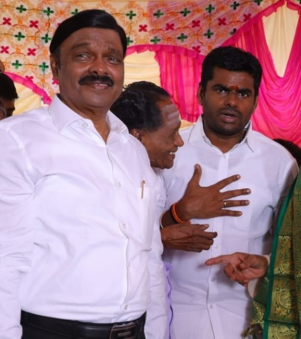 BJP has turned into a bullet train today due to Annamalai, said the new Justice Party leader AC Shanmugam. 