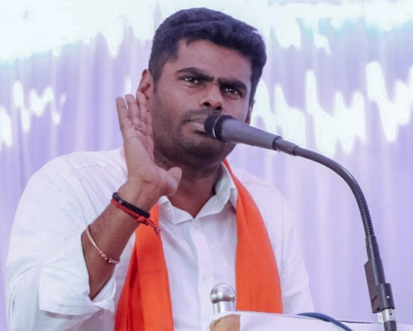 Annamalai criticizes Chief Minister MK Stalin at the Karur BJP meeting 