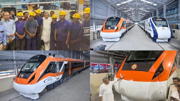 Ashwini Vaishnaw Says due to Inspired With Tricolour Vande Bharats colour will change from White to Orange