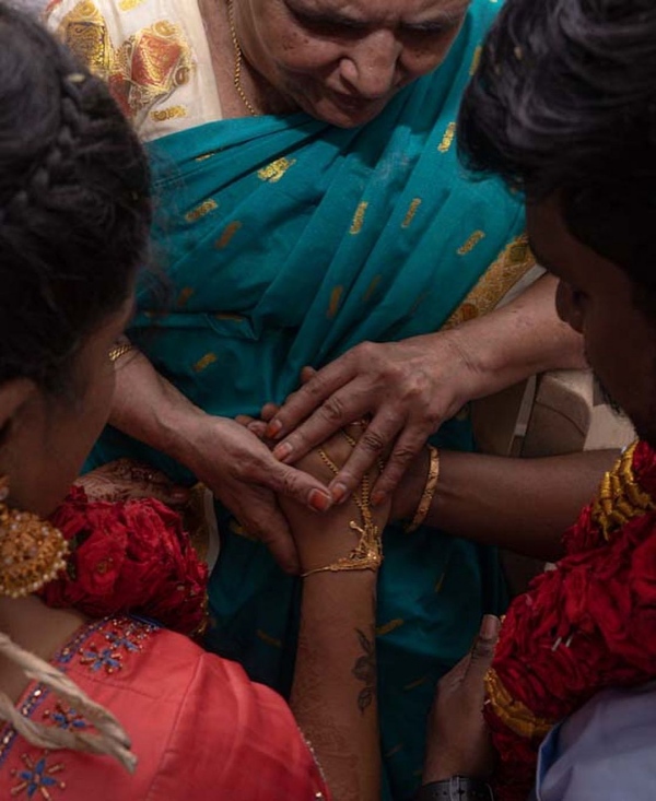 Betrothal function held for Actor Nanjil Vijayan 
