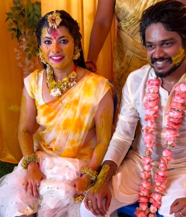 Zee Tamil Thavamai Thavamirundhu serial actors Britto and Sandhya marriage 