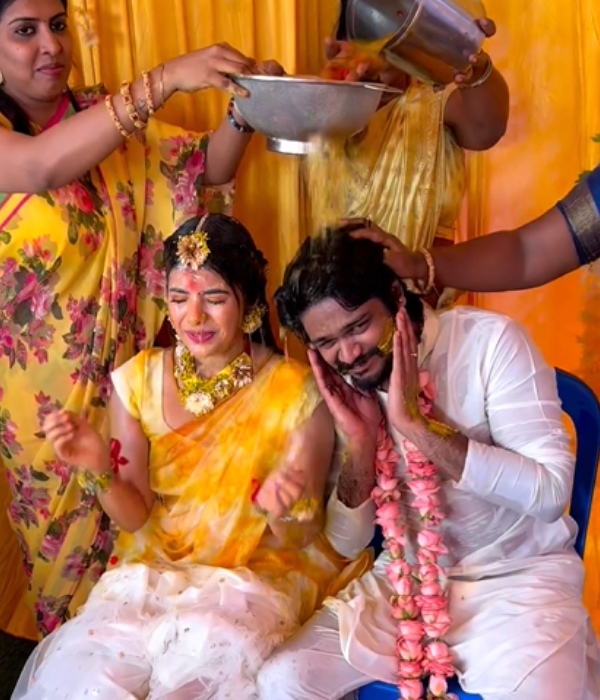 Zee Tamil Thavamai Thavamirundhu serial actors Britto and Sandhya marriage 