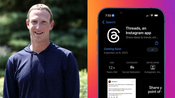 Is the new Threads app logo a Tamil word Ku? Why did Mark Zuckerberg choose this? 
