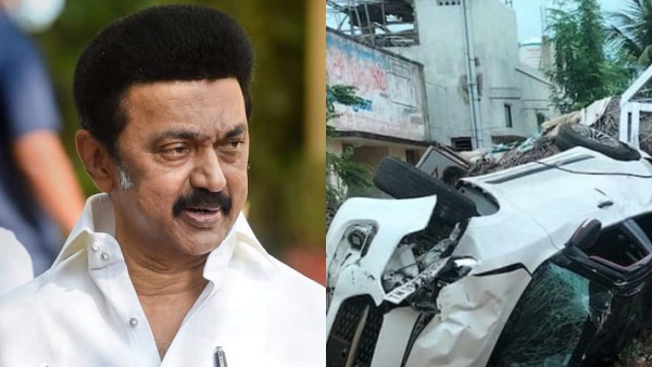 TN CM MK Stalin announce relief to the died womens in Villupuram car accident 