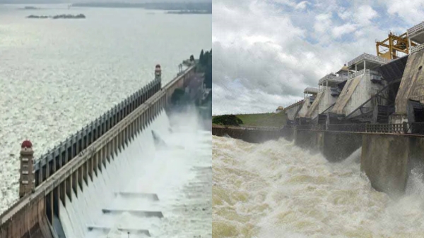 After the heavy rain Karnataka releases water into cauvery from Kabini and KRS dam Increased upto 17,668 cuses 