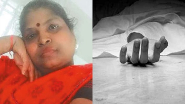 A woman living in a rented house in Chennai was thrown from the floor and killed 