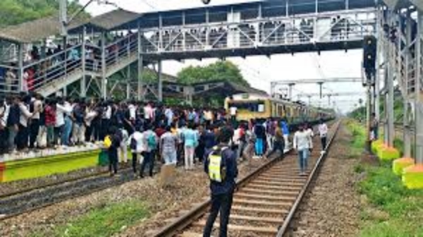 Manipur insident: Students protest against electric train in Chennai Manipur insident: Students protest against electric train in Chennai