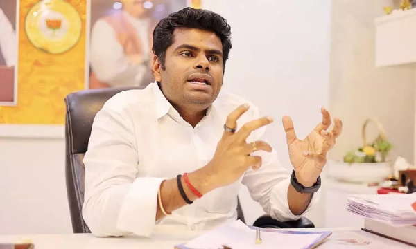  Annamalai says that DMK is shedding tears in Katch island issue 
