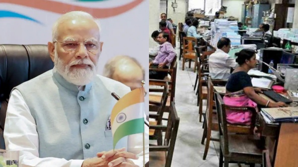 Dearness allowance arrears for the past 18 months may be credited to Union govt employees Dearness allowance arrears for the past 18 months may be credited to Union govt employees
