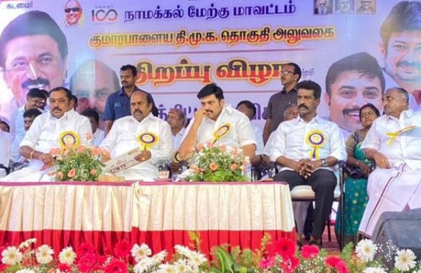 Minister EV Velu has said that DMK IT Wing State Joint Secretary Dr.Mahendran is very rich 