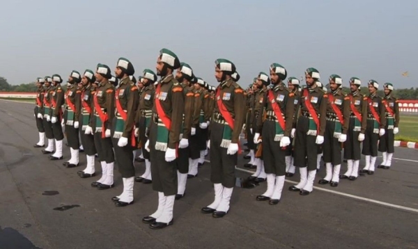  Indian Tri-Services contingent leaves for French Bastile Day Parade