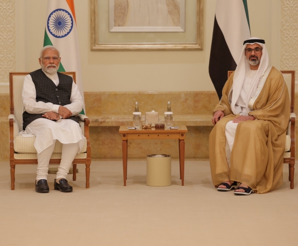 After concluding France trip PM Modi leaves for UAE and will meet President Mohammed bin Zayed Al Nahyan 