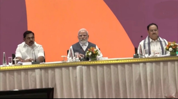 Edappadi Palaniswami welcomed PM Modi as the South Indian representative of NDA 