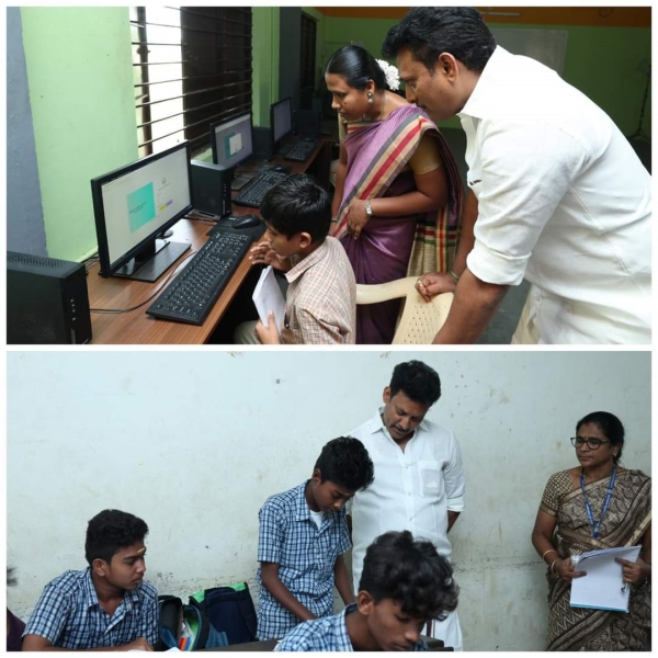 For the first time in the history of school education! Anbil Mahesh 234/77 inspection tour! For the first time in the history of school education! Anbil Mahesh 234/77 inspection tour!