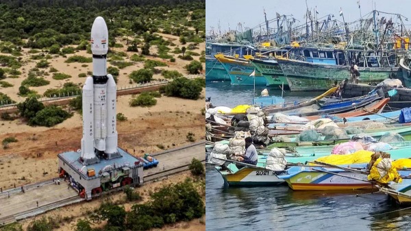 Fishermen banned from going to sea due to Chandrayaan 3 launch