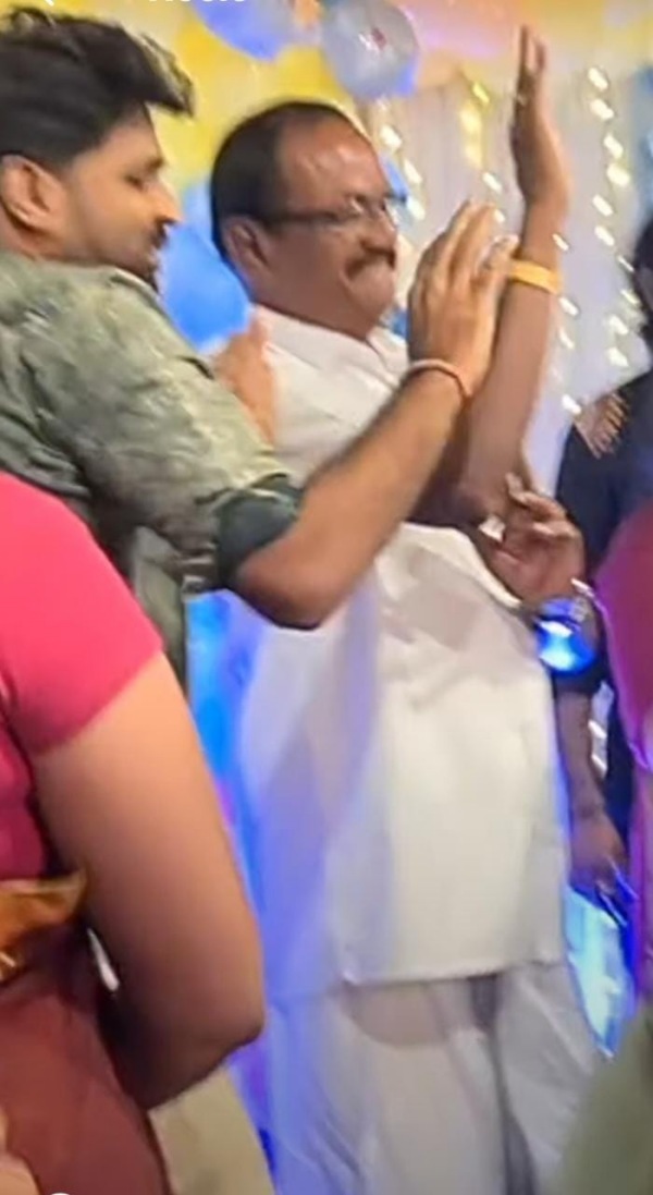 Ethirneechal serial Gunasekaran and janani dancing to the Hawala song 