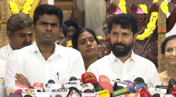 CT Ravi passed the question about mekedatu issue to annamalai CT Ravi passed the question about mekedatu issue to annamalai