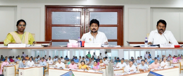 Udhayanidhi Stalin Review meeting of Special Schemes of Govt 