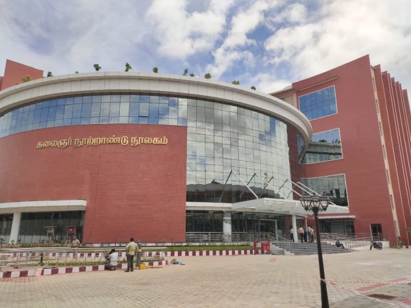  Pattimandram Raja shares his views on Madurai Kalaignar Centenary Library