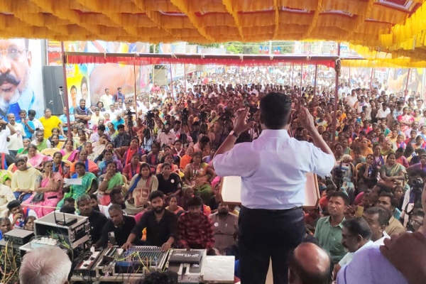 VCK stages protest today in Madurai, demand removal of Manipur CM Biren Singh 