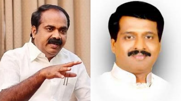 Minister Meyyanathan angry to Congress MLA Rajkumar 