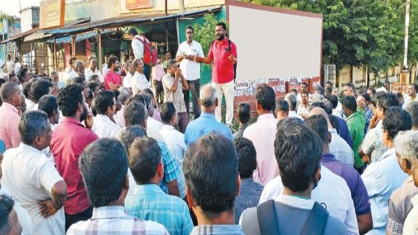 Contract workers strike by laying siege to NLC office 