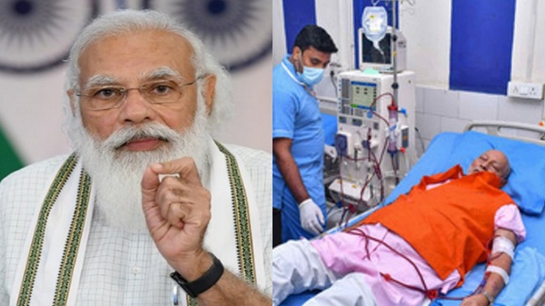 PM Narendra Modis younger brother Prahlad Modi undergos dialysis at Uttar Pradesh Government Hospital 