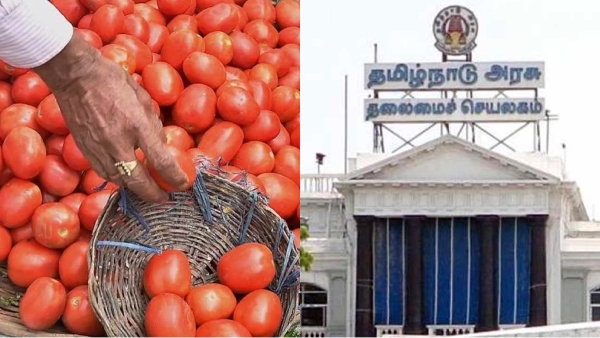 Minister Periya karuppan says that tomorrow discussion on tomato price hike Minister Periya karuppan says that tomorrow discussion on tomato price hike