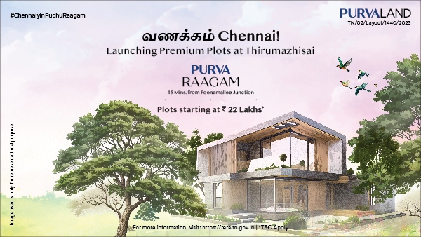  Want to buy your own house in Chennai? Then this is the best place flats offered by Purva Land