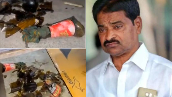  Petrol bomb attack in DMK MLA Iyappan function in Cuddalore