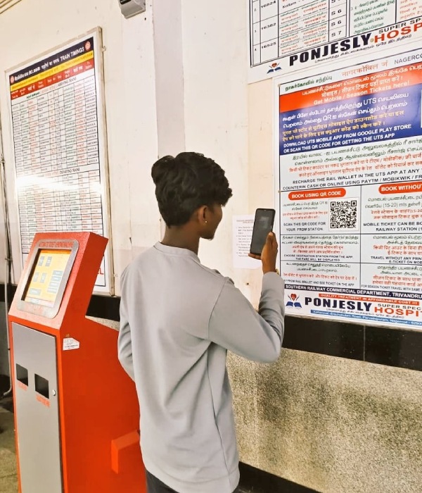 Dear Chennaiites, Getting unreserved train tickets is now even easier with the UTS Mobile App Dear Chennaiites, Getting unreserved train tickets is now even easier with the UTS Mobile App