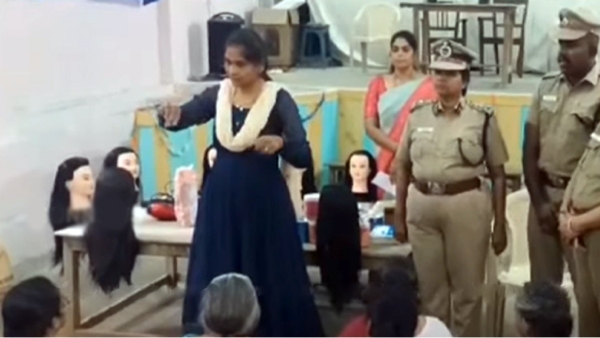 Thorapadi Jail and DIG inaugurates canteen biometric system in womens jail