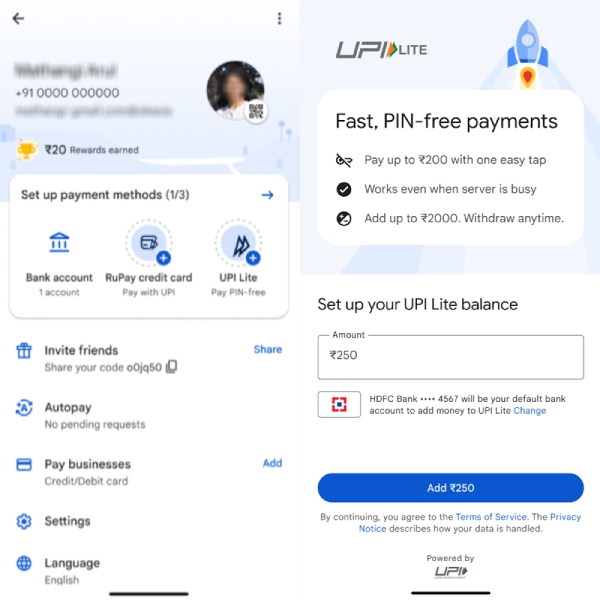 How to use Google pay UPI Lite: Can send money fast without pin number