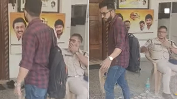 What is inside in 3 bags: DMK cadres argument with Enforcement directorate officials to open bags What is inside in 3 bags: DMK cadres argument with Enforcement directorate officials to open bags