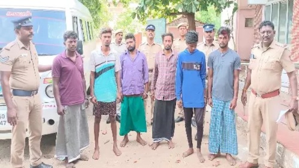 6 people arrested in the case of killing a youth in the middle of the road in Chinnamanur, Theni district 