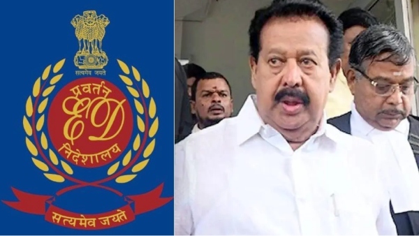 Why does Minister Ponmudi look tired after the Enforcement directorate investigation over the night? 