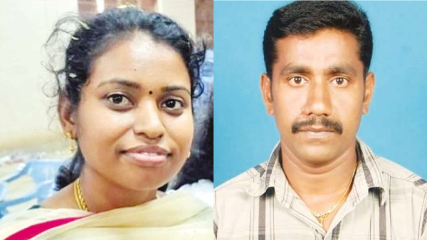 Sivagangai : husband killed his wife middle of the road by slitting her throat in Devakottai 