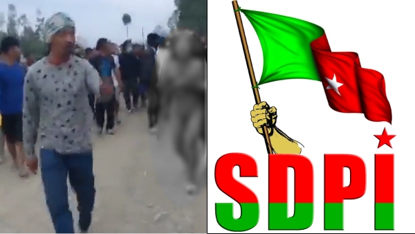 SDPI condemns for Manipur women faces assault on them and paraded naked 