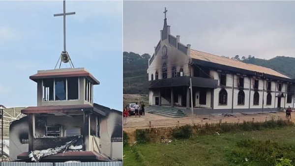 Not only women, Why churches too are being targetted in Manipur Violence? Not only women, Why churches too are being targetted in Manipur Violence?