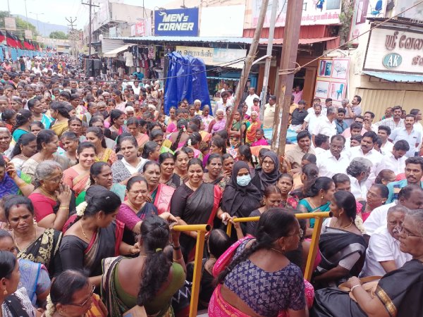 Manipur Violence: DMK women wing hold protest across Tamilnadu today