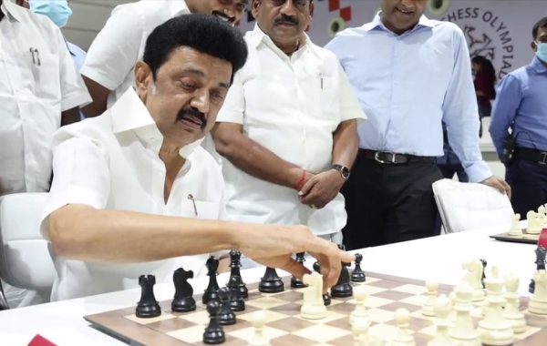 Tamil Nadu CM M.K. Stalin has been awarded Man of the Year Award by the Asian Chess Federation Tamil Nadu CM M.K. Stalin has been awarded Man of the Year Award by the Asian Chess Federation