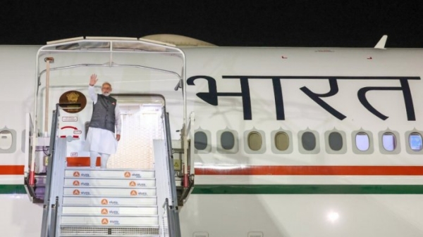 After concluding France trip PM Modi leaves for UAE and will meet President Mohammed bin Zayed Al Nahyan 